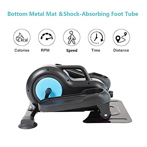 Exception-Under-Desk-Elliptical-Trainer-for-Home-Office-Calf-Leg-Foot-Pedal-Exerciser-Seated-Compact-Elliptical-Bike-Machine-wAdjustable-Resistance | Dealmeister.io Alt tag für bilder post titel