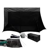 Tienda De Camping para Coche,Toldo Impermeable con Protección Solar | 320x198x195 cm Tienda De Portón Trasero Resistente Al Viento SUV - para Viajes de Senderismo y Aventuras en Vehículos