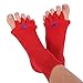 Original Foot Alignment Socks Red Small Womens 4-6/Mens 2-4 Happy Feet (Small)