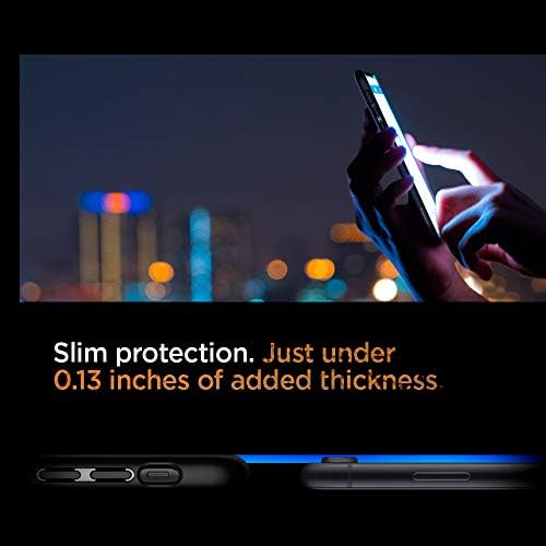 Spigen Liquid Air Back Cover Case for iPhone XR, Durable Protection, Air Cushion Technology - TPU | Matte Black