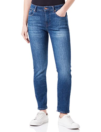 Jean 7 For All Mankind Slim Illusion Relaxed Skinny denim galbant haute performance
