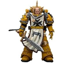 JOYTOY Warhammer 40k 1/18 Action Figures Anime 12.5cm Imperial Fists Sigismund First Captain of the lmperial Fists Model Toys