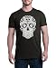 Sugar Skull black & white T-shirt Day of Dead Shirts Medium Black 17037