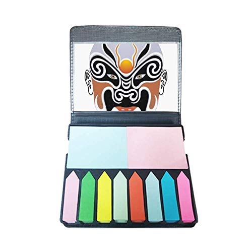 Masque facial coloré Huarongdao à coller avec marque-page créatif pour loisirs créatifs