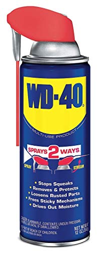 WD-40 Lubricant, 12 oz. Aerosol Can, Mineral Oil Base, Prevent Corrosion, 1.08 pounds