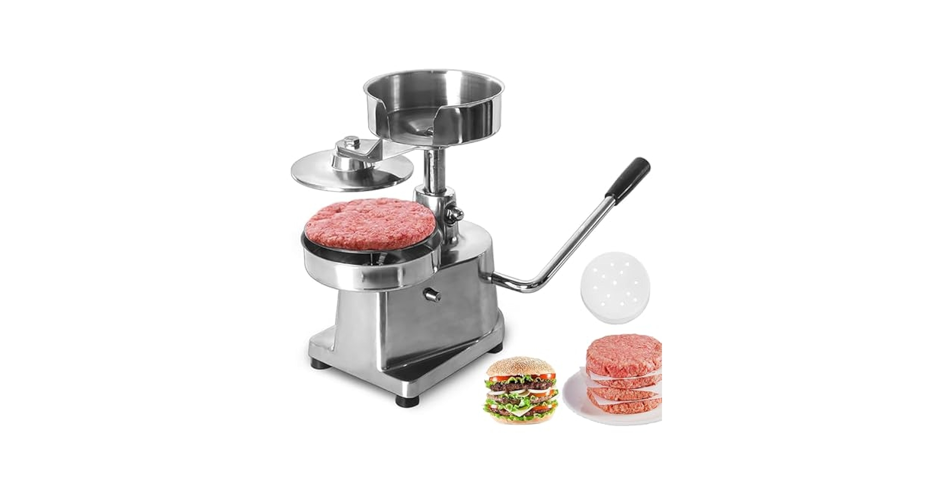 Amazon|ミートプレス 業務用 ハンバーガー パティメーカー Amazon|ミートプレス 業務用 ハンバーガー パティメーカー