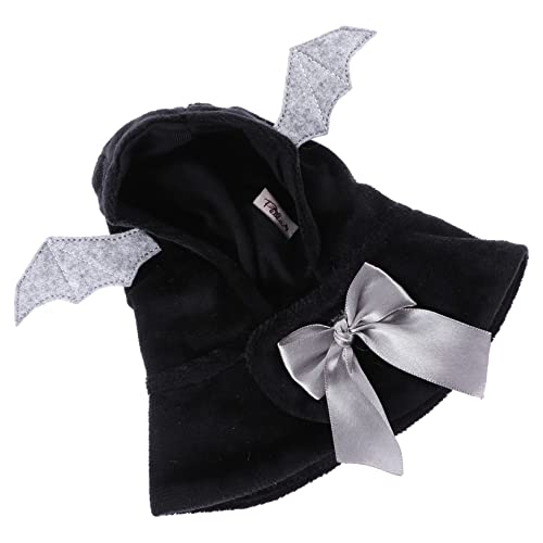 Capa para perro con capucha alas de murciélago para Navidad