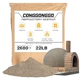 22 lb Masonry Refractory Mortar Rated 2600°F – Fireplace Brick, Pizza Oven