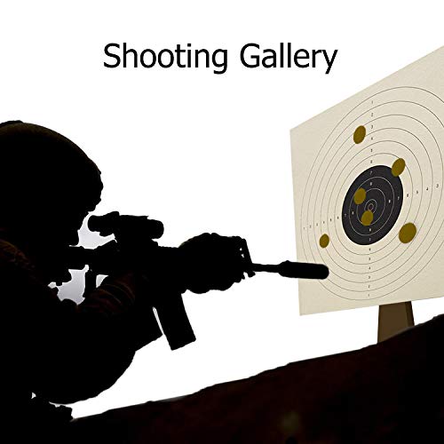Hivista Shooting Target Stickers, 1000 Pcs 3/4" Dot Stickers Round Labels With Storage Box For Shooting Target Pasters, Office,Student Classroom(Sand Color) #TOP2