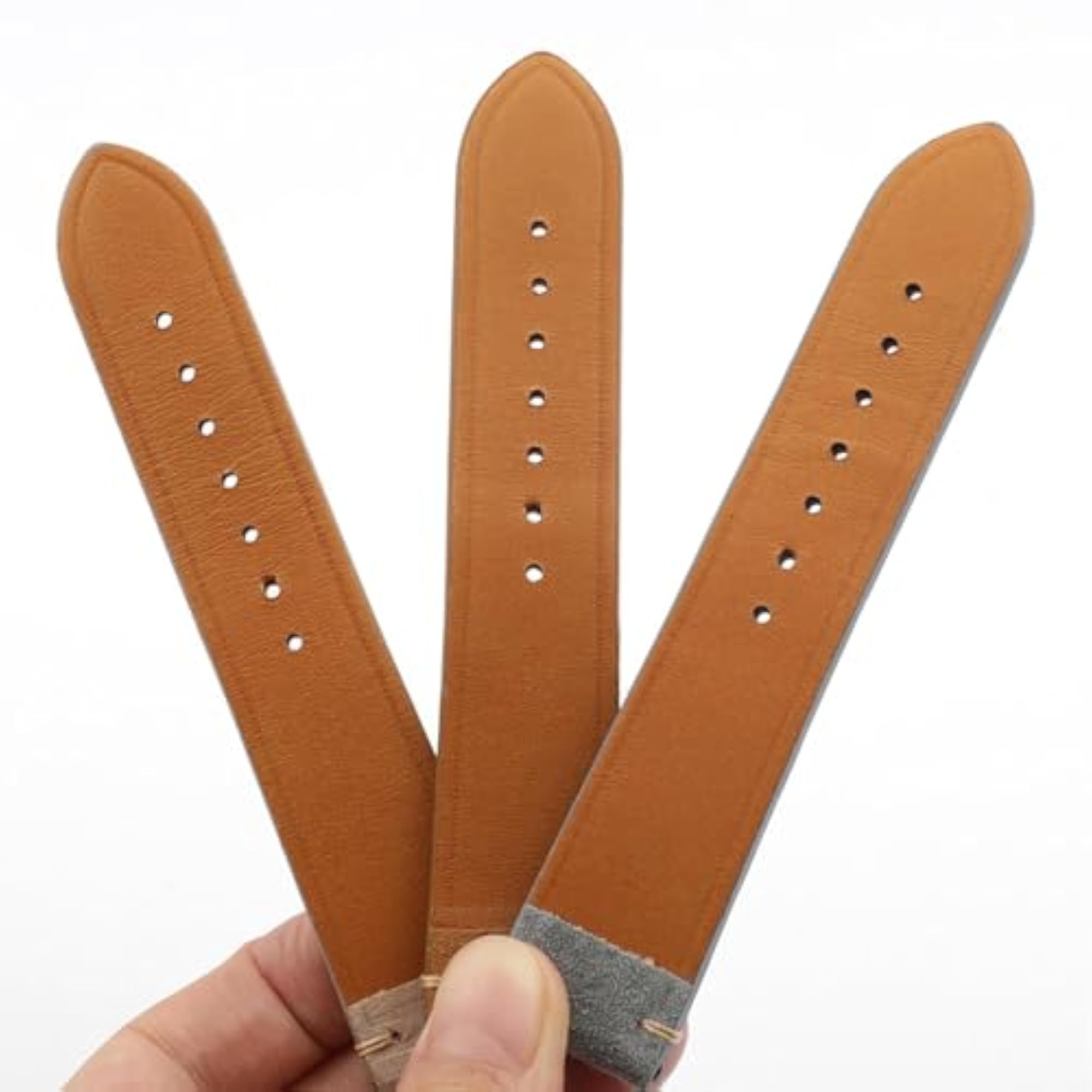 Stylish Wrist Strap Replacement for Watches, 18mm Beige