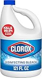 Clorox Disinfecting Bleach, 121 Fluid Ounces (Package May Vary)