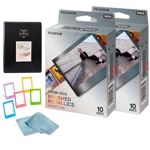 FUJIFILM INSTAX Wide Metallics Instant Film Bundle