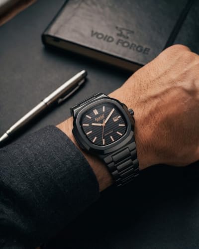 Image of Ajanta Quartz Astera Dial Stainless Steel Date Display Watch for Men