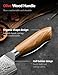 Damascus Chef Knife in Japanese Steel, 67-Layers Damascus Kitchen Knife with Wooden Gift Box and Original Olive Wood Handle, Cooking Knives for Home Kitchen Gift Idea