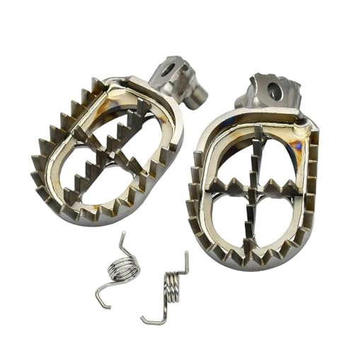 Pédales de moto en alliage titane TC4 de qualité pour YZ250 WR250F