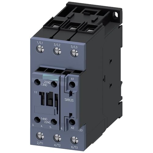 Contacteur AC-3 40 A 18.5 kW 400 V tripolaire pour armoire électrique 208 V