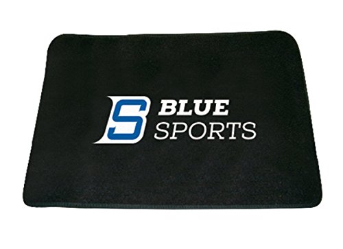 Teppich sports bleu tapis de sol idéal pour coin jeux et lecture