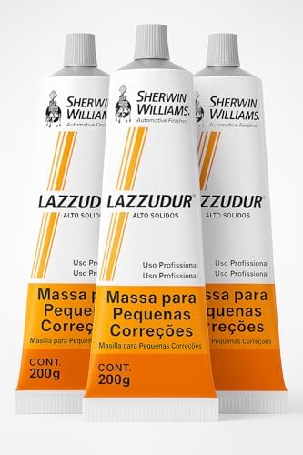Kit 3 Massa Pequenas Correções Sherwin W. Lazzudur 034 200g Pintu...