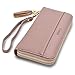 Cyanb Women Wallets Tassel Bifold Ladies Cluth Wristlet Wrist strap Long Purse