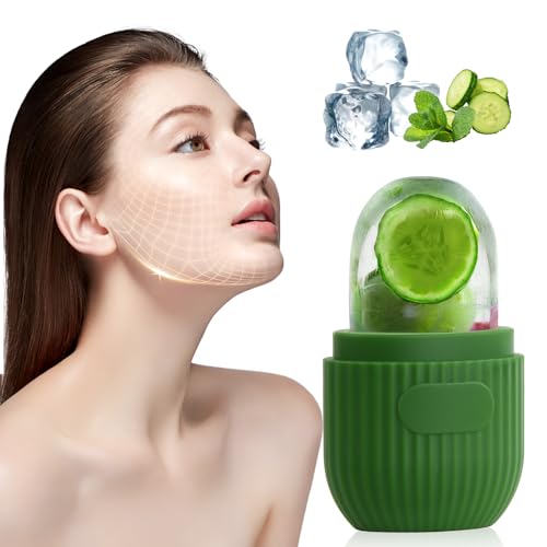 Ice Roller Ojos Masajeador Facial ReafirmacióN Facial ReduccióN De Bolsas Rodillo Facial Cuidado De La Piel Skincare Para Hombres Y Mujeres
