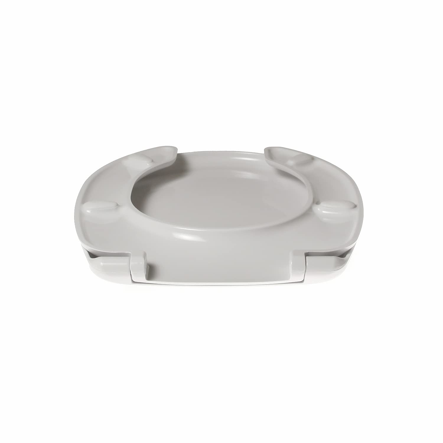Copriwater per UNIVERSALE DISABILE TERMOINDURENTE BIANCO cerniera inox