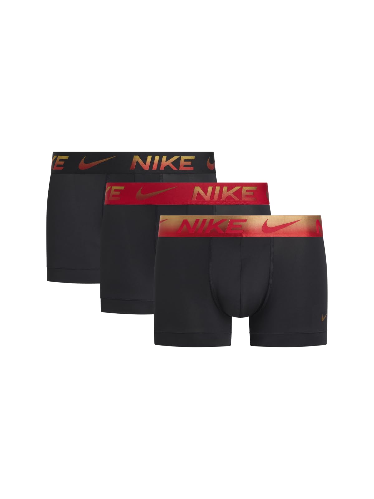 NIKE Trunk 3Pk Color Black, Size Small 5YK - Black Small