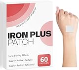 FitEval Iron Topical Patch – Easy to Use, 60 Days Supply – Sugar-Free, Latex-Free, Natural Alternative – Supports Daily Wellness & Vitality