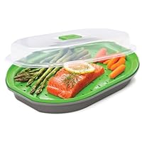 Progressive International Steamer Fish/Veggie, Gray