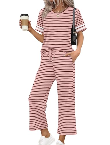 2 Piece Sets for Women Summer Outfits Travel Airport Beach