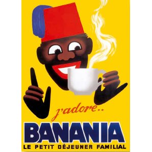 Plaque métal Banania pour une ambiance bistrot rétro dans votre cuisine