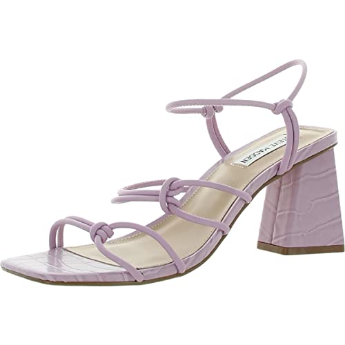 Steve Madden Brigitte Sandale à talon Femme en cuir noir élégant