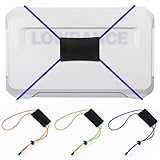 HolyMaji 3 Pcs Fishing Graph Cover Straps - Keep Your Fish Finder Cover Secure During Travel (3 Colors)