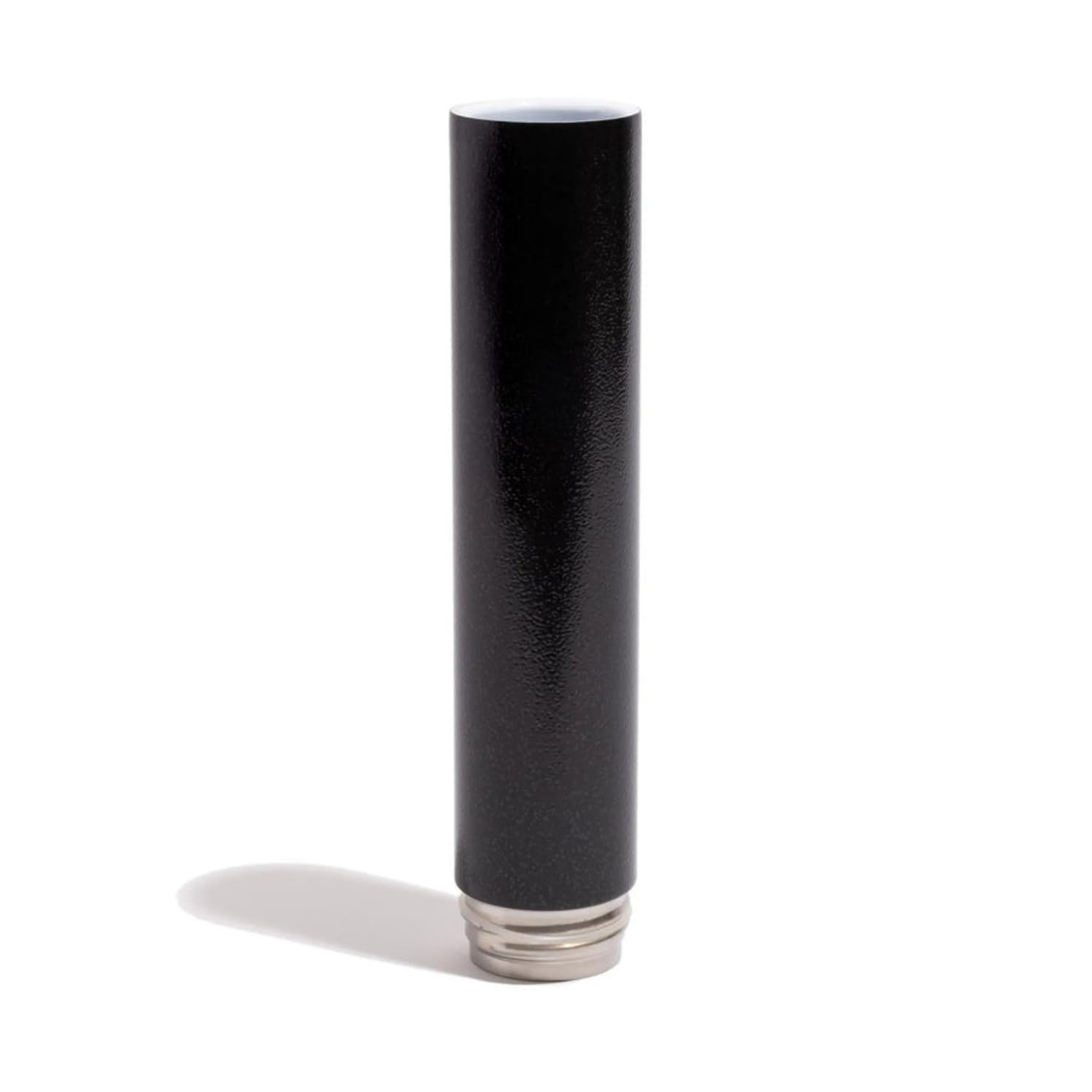 Chill - Bong de Acero Inoxidable M8 para Fumar - Duradero de Doble Pared, Aislado al Vacío - Negro Brillante