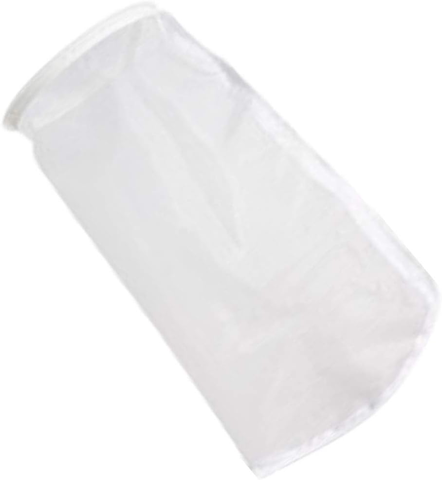 Nylon Mesh Filter Socks 500 Micron 7 inch Ring Water Liquid Filter Bags by 32 Inch Long Bag - 1 Pack (500 Micron/um 7 x 32 Inch)
