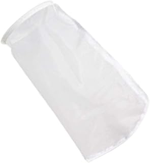 Nylon Mesh Filter Socks 200 Micron 7 inch Ring Water Liquid Filter Bags by 32 Inch Long Bag - 1 Pack (200 Micron/um 7 x 32 Inch)