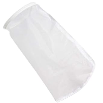Nylon Mesh Filter Socks 250 Micron 7 inch Ring Water Liquid Filter Bags by 32 Inch Long Bag - 1 Pack