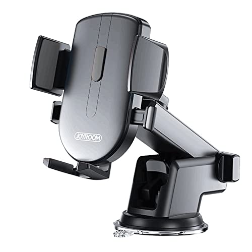 joyroom Support voiture avec bras repliable - Compatible avec tableau de bord - Noir Cover