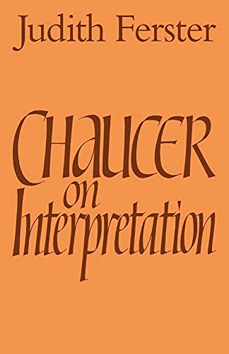 Chaucer on Interpretation view 2