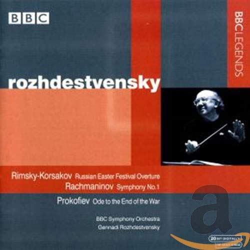 Serge Rachmaninov, Nikolai RimskyKosakov, Sergei Prokofiev, Gennady Rohzdestvensky, BBC