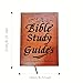 66-Page Bible Study Guide & Devotional Journal - PU Leather Cover, Scripture Summaries, Daily Reflections | Beginner-Friendly Spiritual Growth Notebook | Christian Gift Idea (Brown)