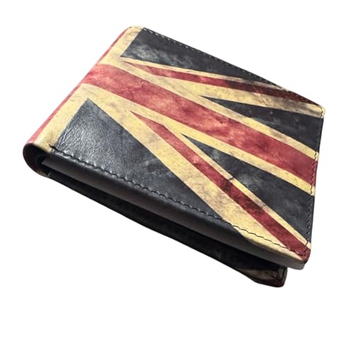 Porte-cartes en cuir 8 emplacements blocage RFID taille L multicolore