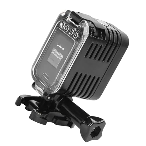 Sport Camera Diving Fill Light 45m, High Brightness Twin Lights for Camera with Single Light, Compact and Lightweight