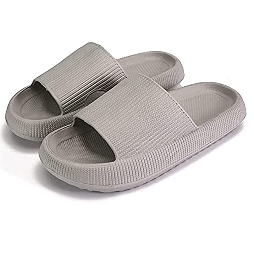 MIAOZHANG Sandálias antiderrapantes de mulher para praia e piscina, chinelos de verão, sandálias antiderrapantes de ponta aberta, 3, EU 42