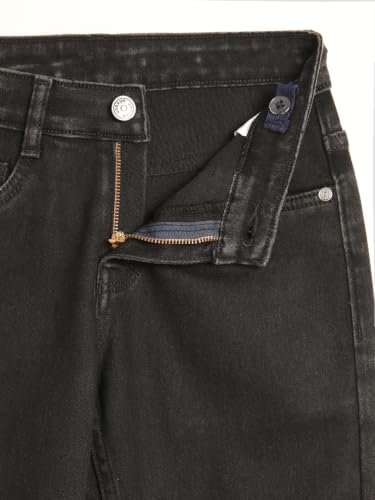 Image of Urbano Juniors Boy's Straight Fit Washed Denim Jeans Stretchable