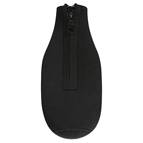 Porta Garrafa Long Neck Neoprene Preto - Kit com 10 Unidades