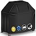 Aicharynic Funda para Barbacoa, Cubierta de Parrilla Impermeable, Funda Protectora para Barbacoa, Anti-UV, Anti-Polvo, Anti-Humedad, Cubierta para Barbacoa de Gas Resistente - Negro (105 x 49 x 102cm)