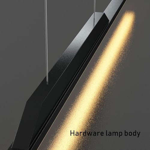 Lustre LED dimmable et antirouille à intensité réglable pour salon