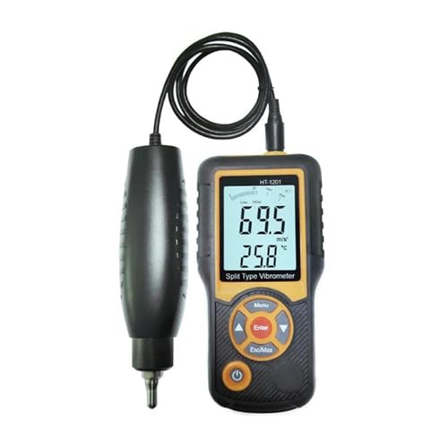 HT-1201 Digitales Vibrometer mit Temperaturmessung