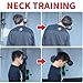 CONBUT Upgraded Rack Mount Neck Trainer, Professional Neck Muscle Builder,Neck Exerciser Massager Hump Corrector Strengthener Relieves Neck Pain, Improves Posture, Ideal for Home Gym