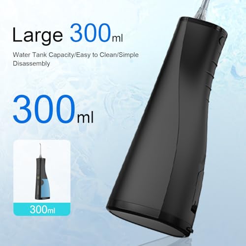 Abobo F5039 Water Dental Flosser Pick For Teeth 5 Modes Cordless Portable Teeth Cleaner Electric Oral Irrigator 300 Ml Tank 5 Jet Tips Ipx7 Waterproof Waterflosser Flossing Cleaning Picks thumb #5